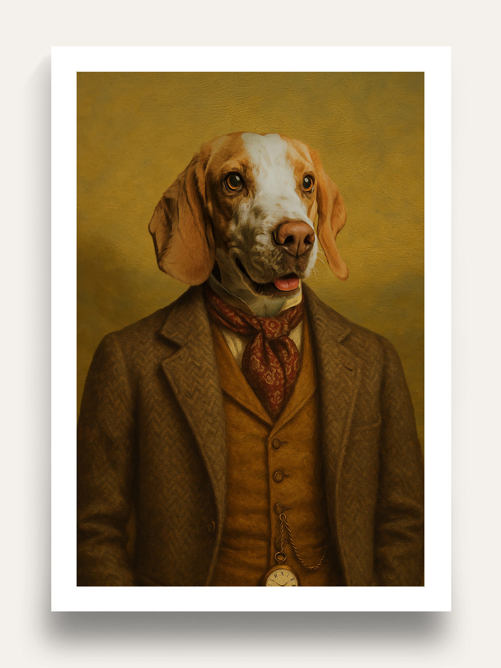 The Ship Builder Custom Pet Portrait