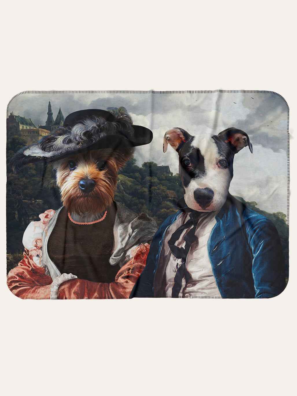 The Baroness The Blue Boy Custom Pet Blanket - Main Image