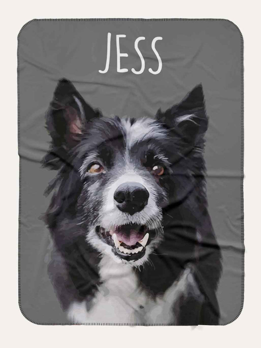 Classic Custom Pet Blanket Purr & Mutt