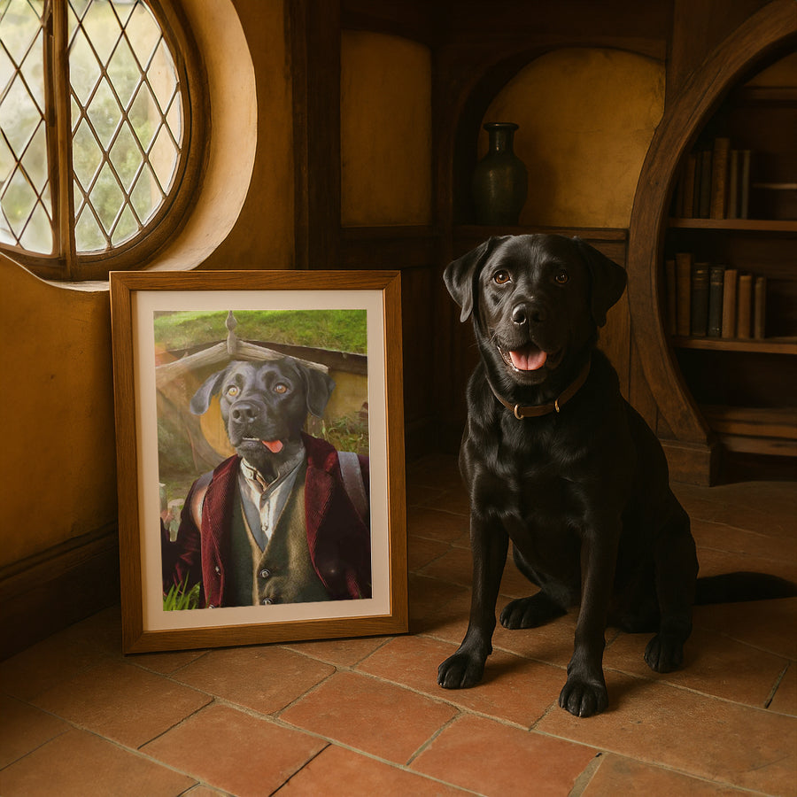 The Burglar - Custom Pet Portrait