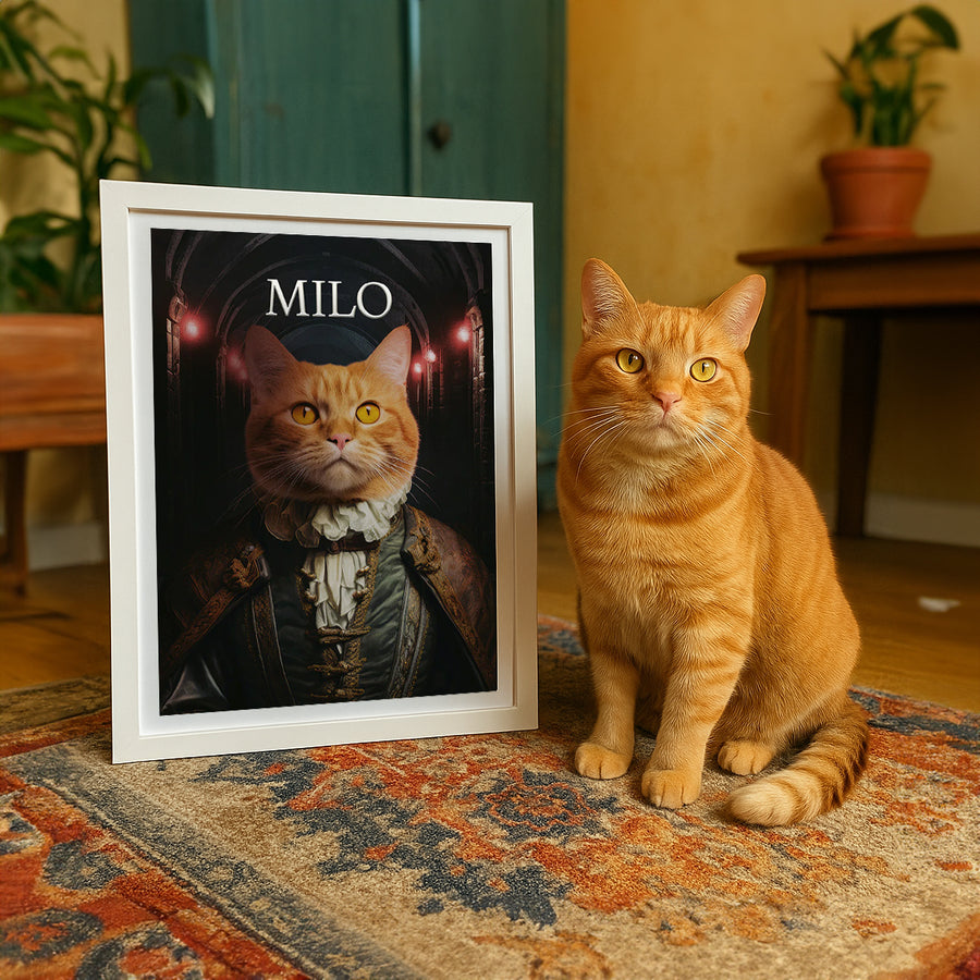 The Feared Sheriff - Custom Pet Portrait