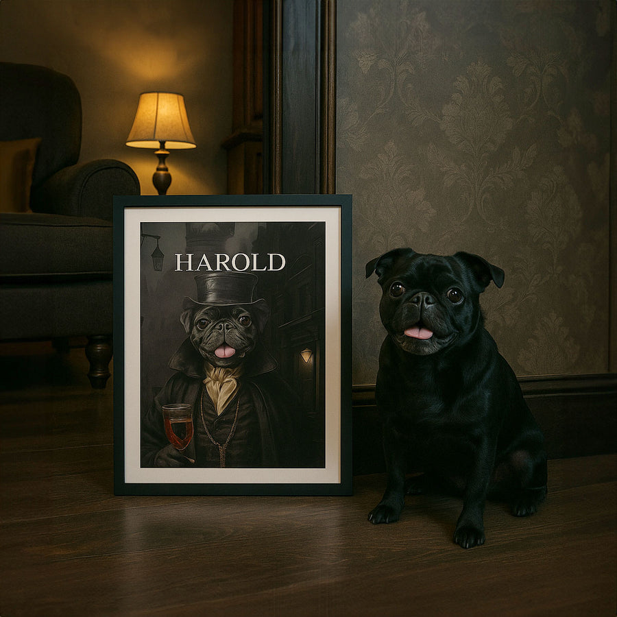 The Victorian - Custom Pet Portrait