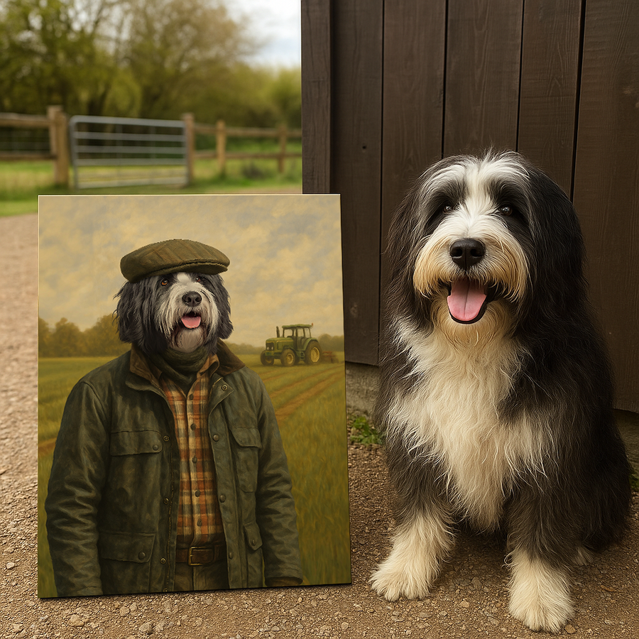 The Farmer - Custom Pet Canvas