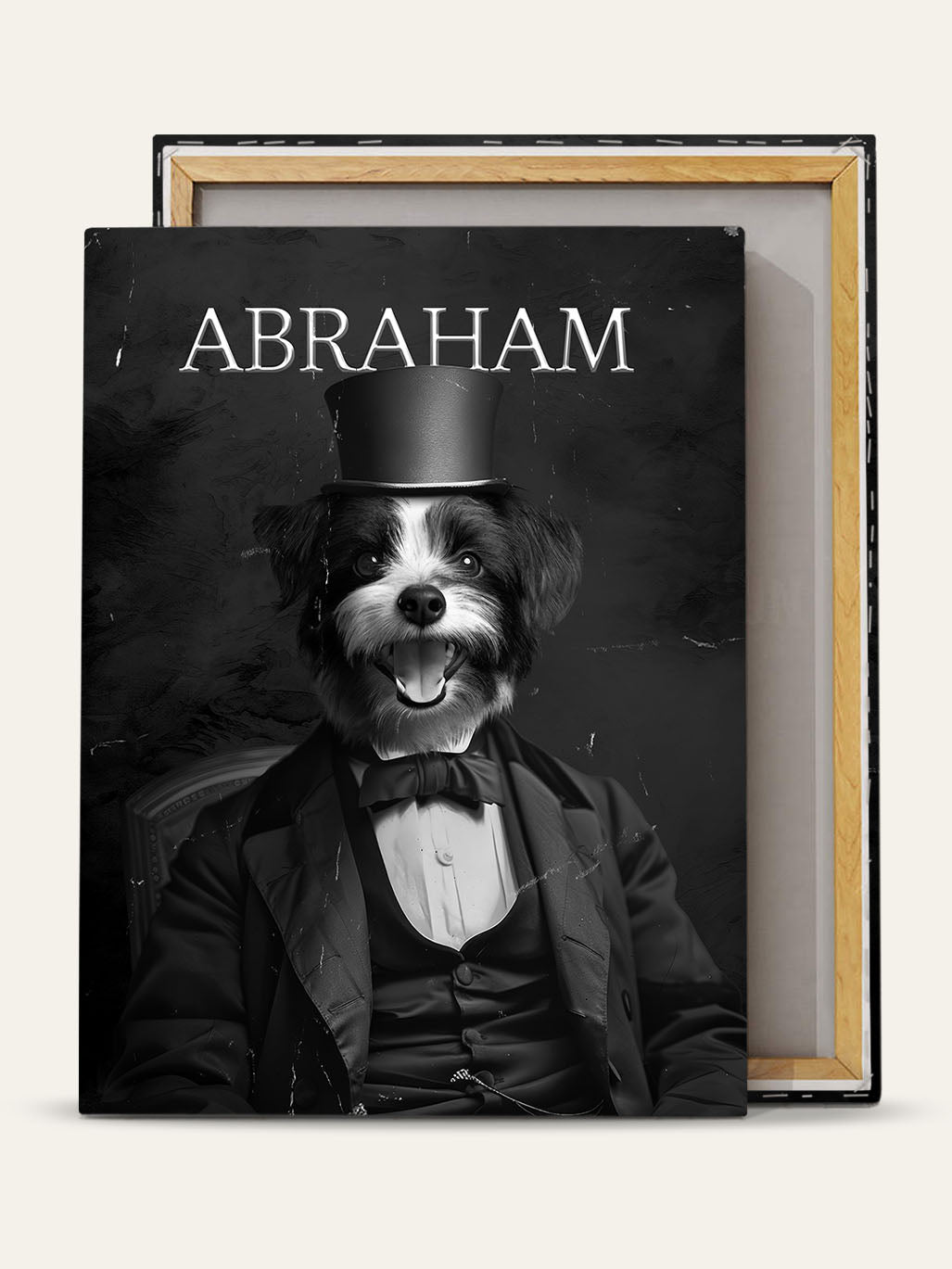 Abraham Lincoln - Custom Pet Canvas