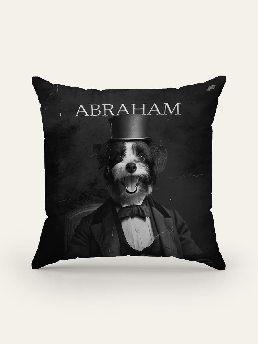 Abraham Lincoln - Custom Pet Cushion