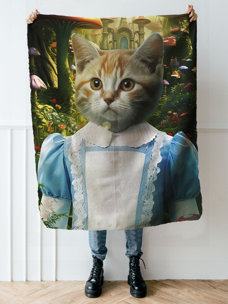 Alice - Custom Pet Blanket