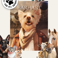 Amelia Earhart - Custom Pet Blanket