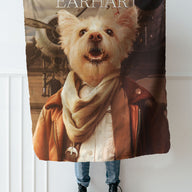 Amelia Earhart - Custom Pet Blanket