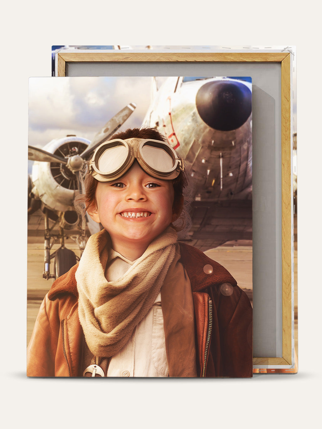 Amelia Earhart - Custom Kids Canvas