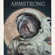 Neil Armstrong - Custom Pet Blanket