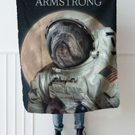 Neil Armstrong - Custom Pet Blanket