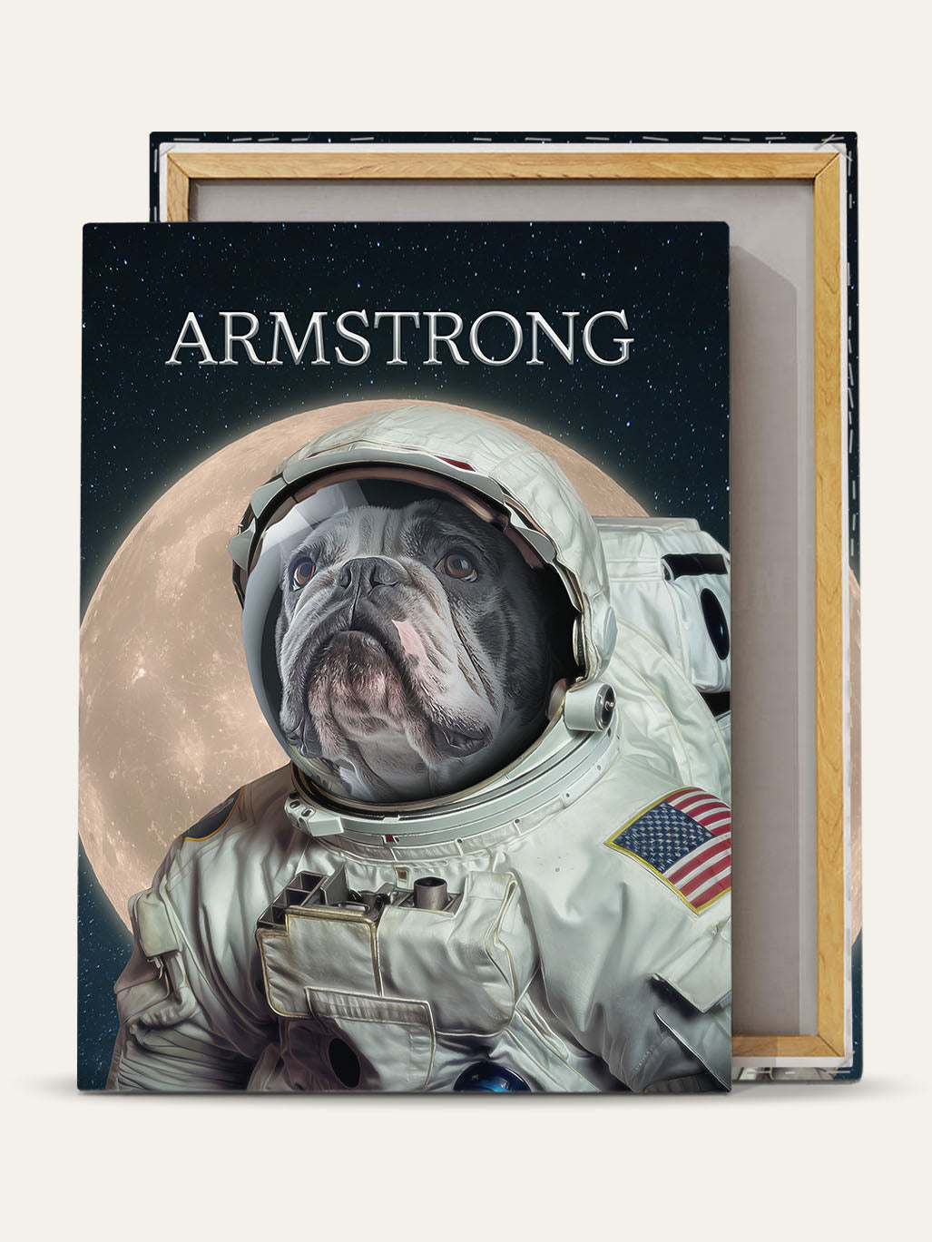 Neil Armstrong - Custom Pet Canvas