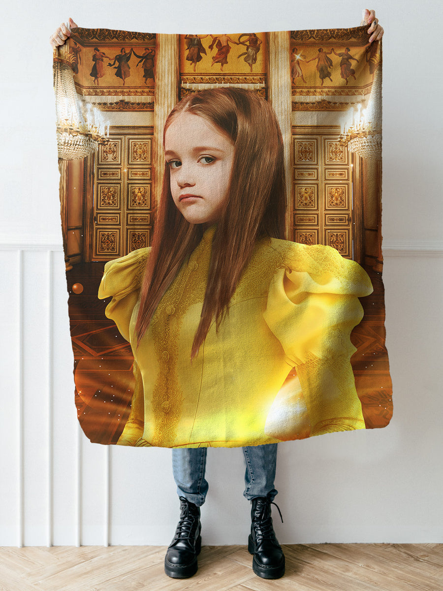 Belle - Custom Kids Blanket