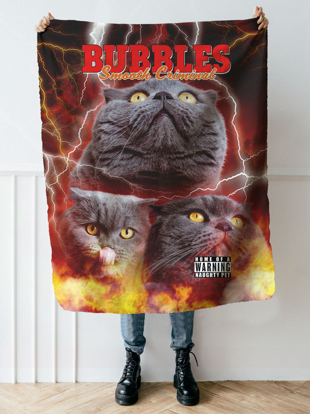 Biggie Pawz - Custom Pet Blanket