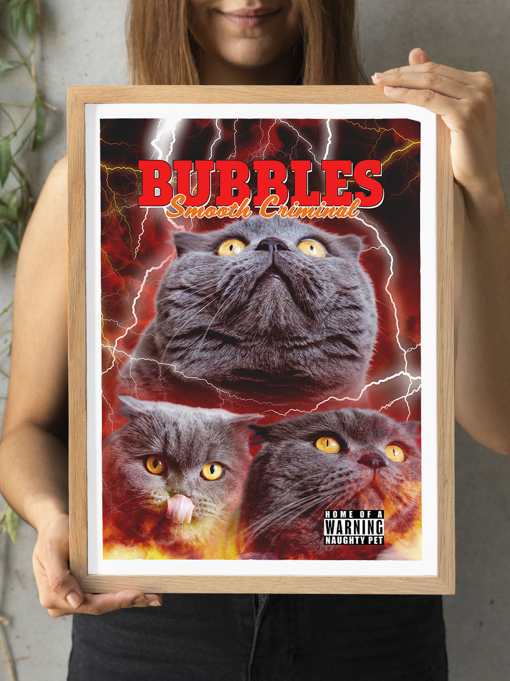 Biggie Pawz - Custom Pet Portrait