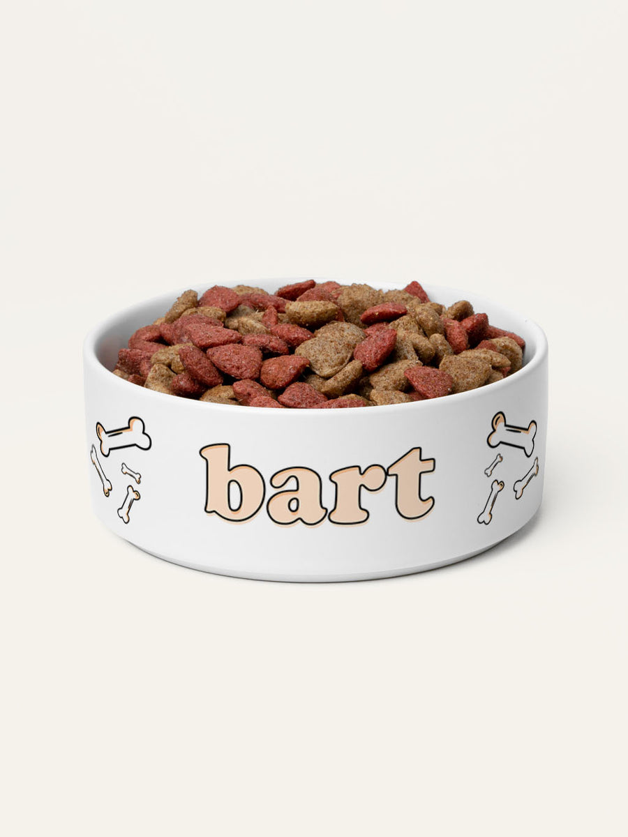 Bones - Personalised Pet Bowl