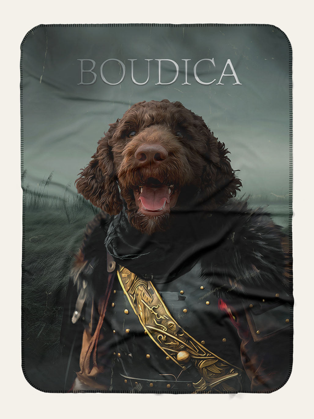 Boudica - Custom Pet Blanket