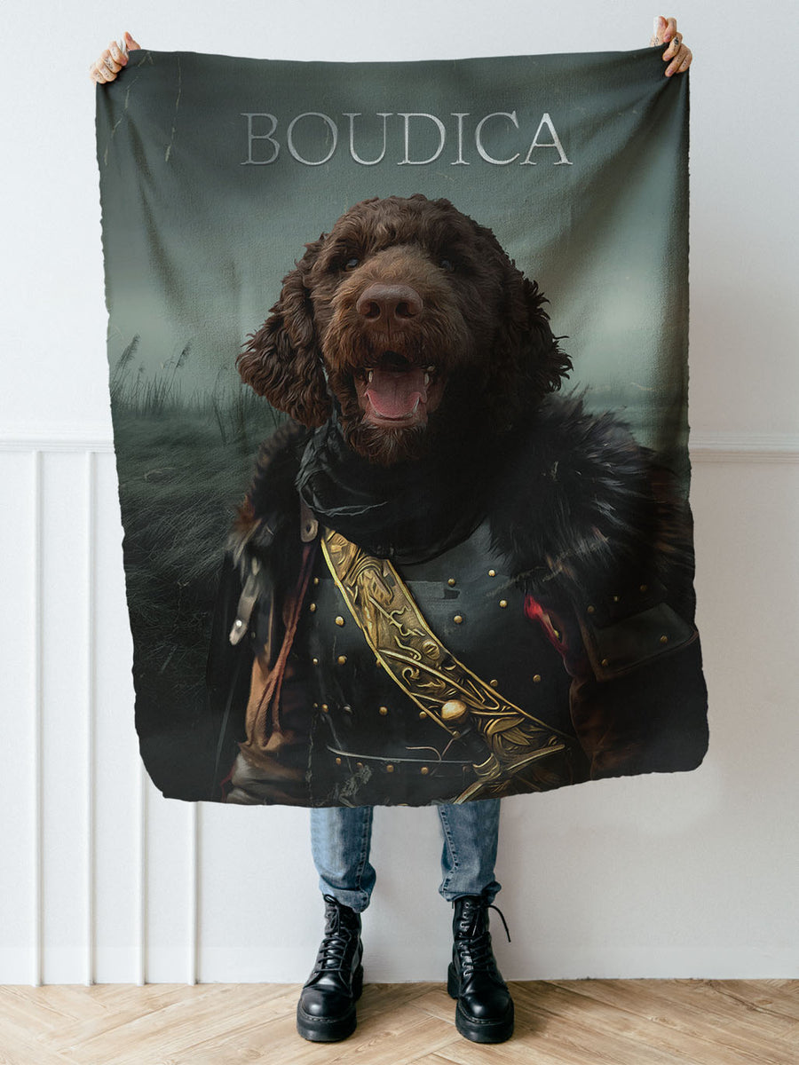 Boudica - Custom Pet Blanket