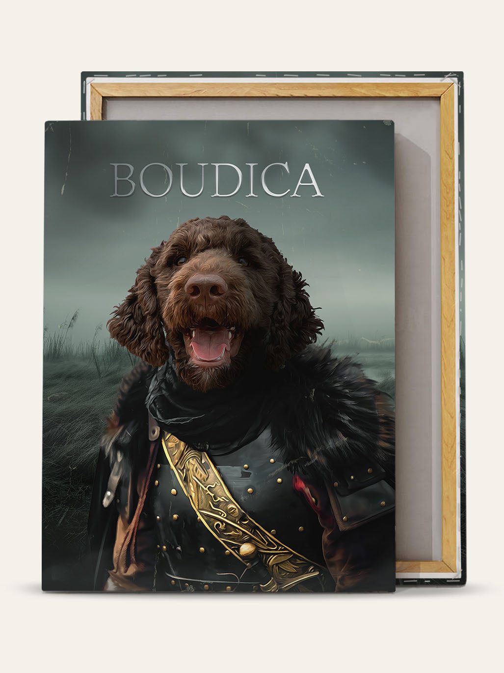 Boudica - Custom Pet Canvas