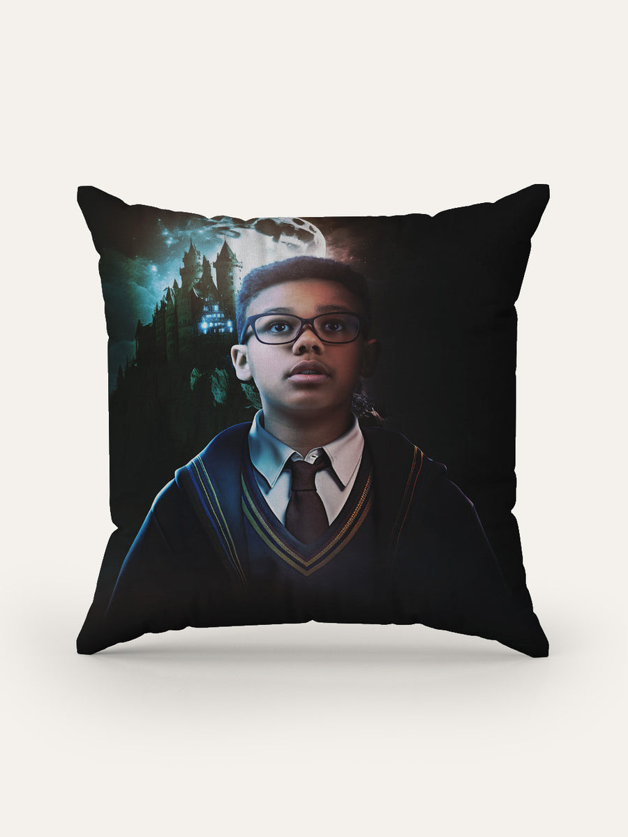 The Boy Wizard - Custom Kids Cushion