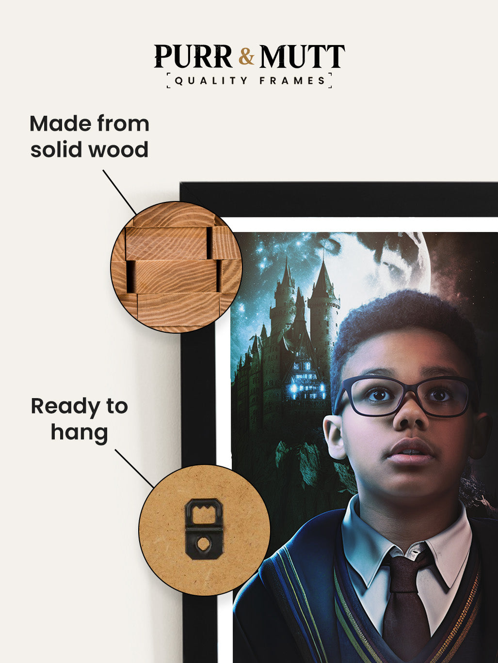 The Boy Wizard - Custom Kids Portrait