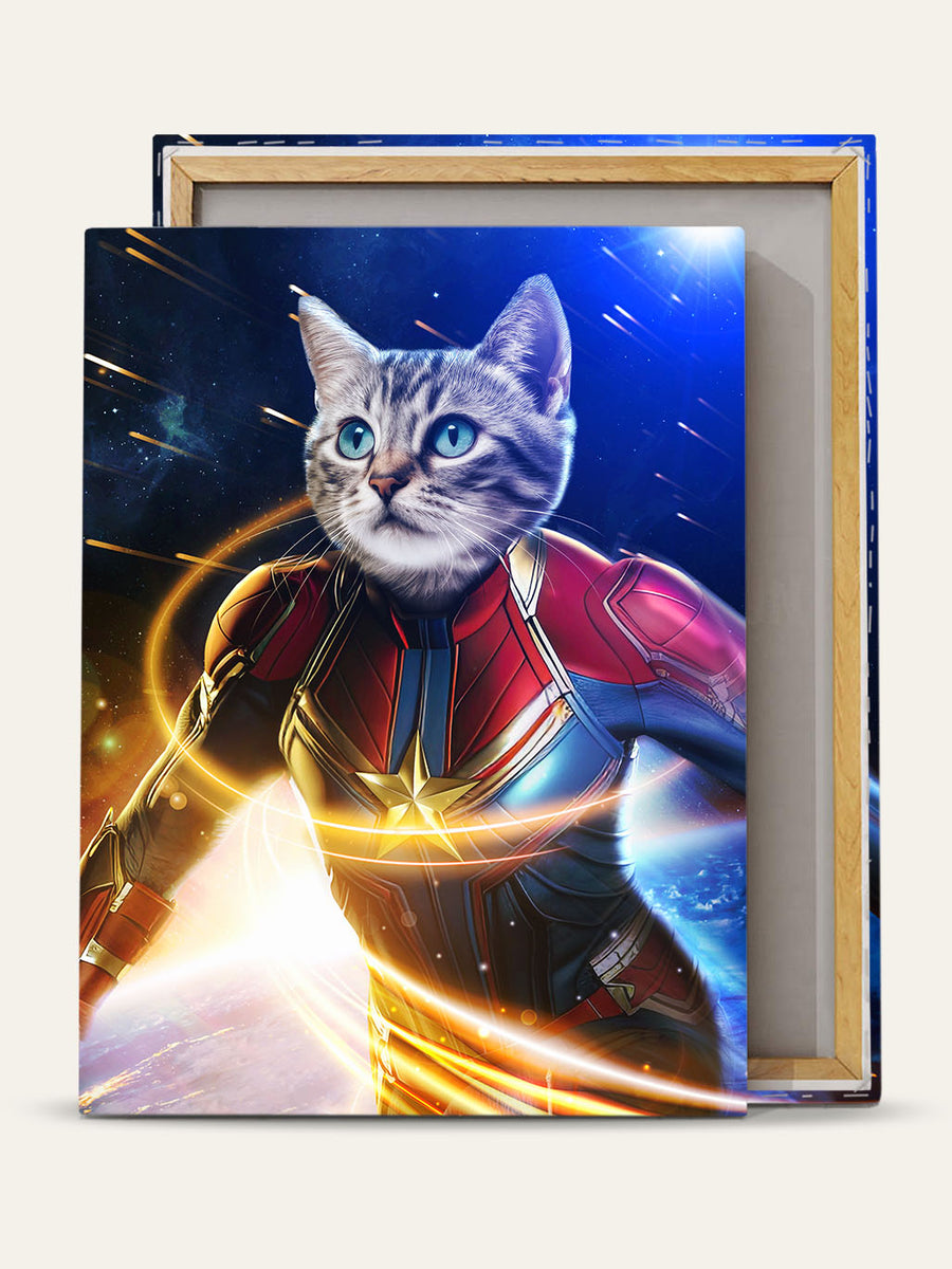 Captain Mighty – Custom Pet Canvas