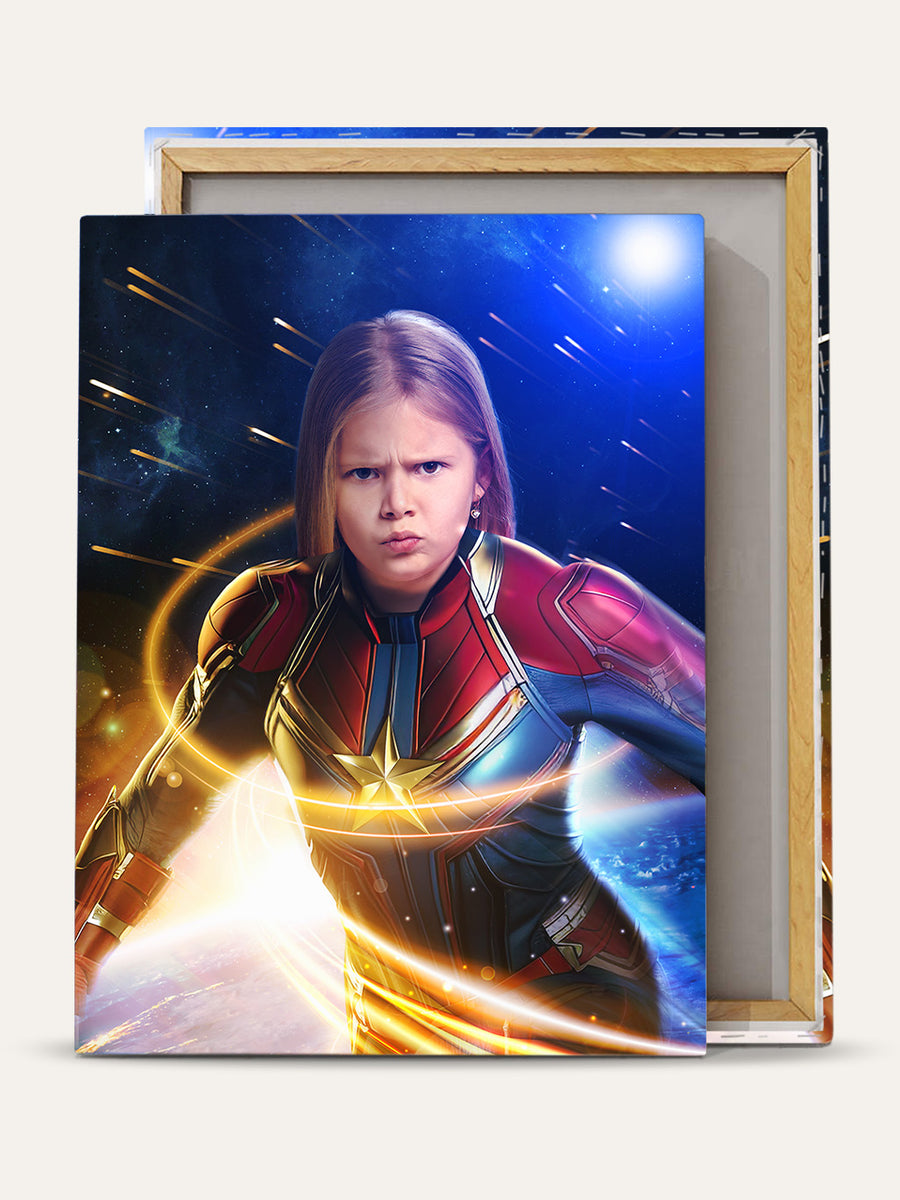 Captain Mighty - Custom Kids Canvas