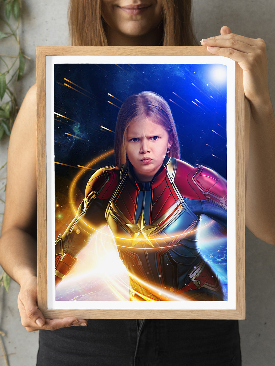 Captain Mighty - Custom Kids Portrait