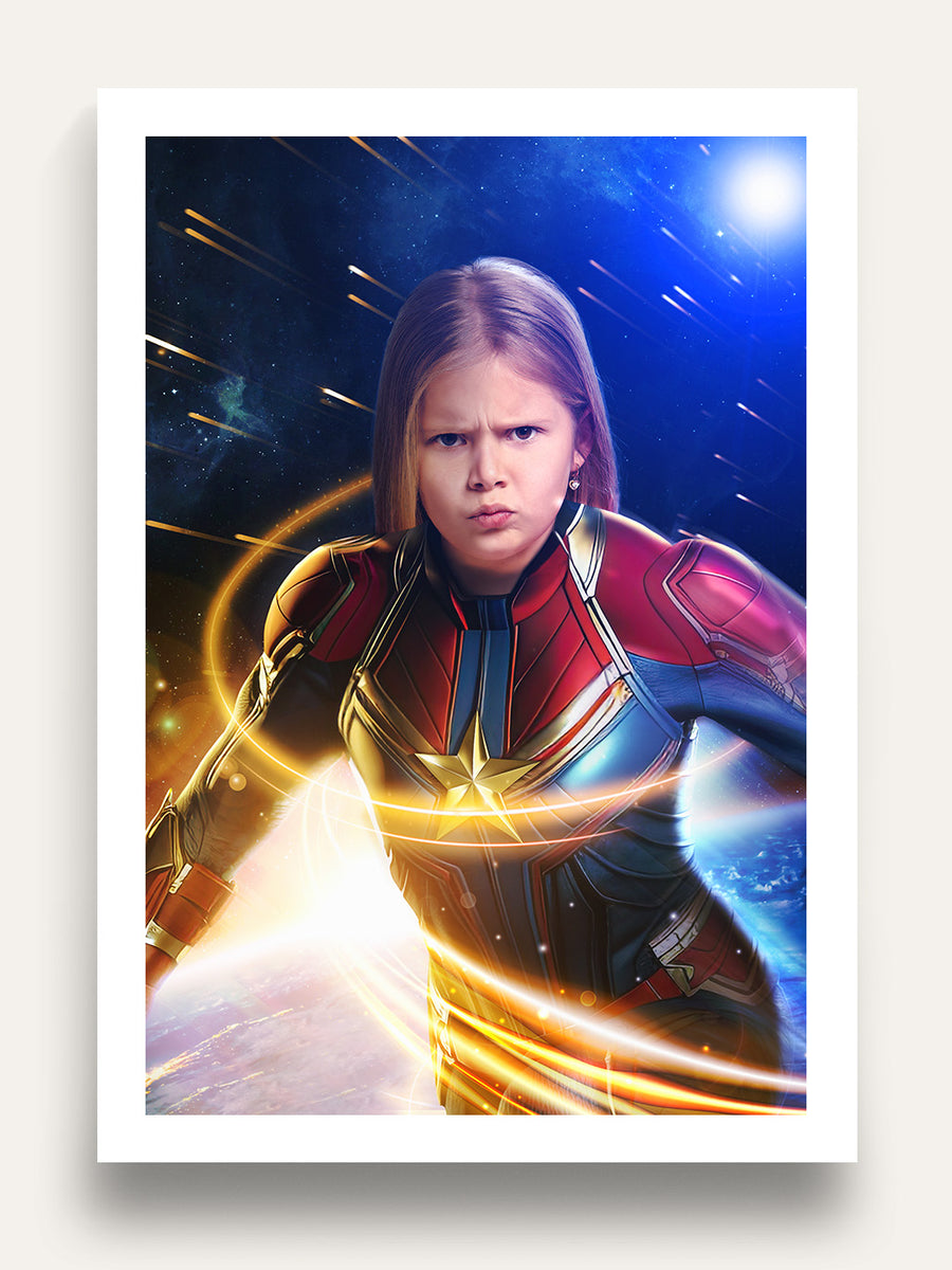 Captain Mighty - Custom Kids Portrait