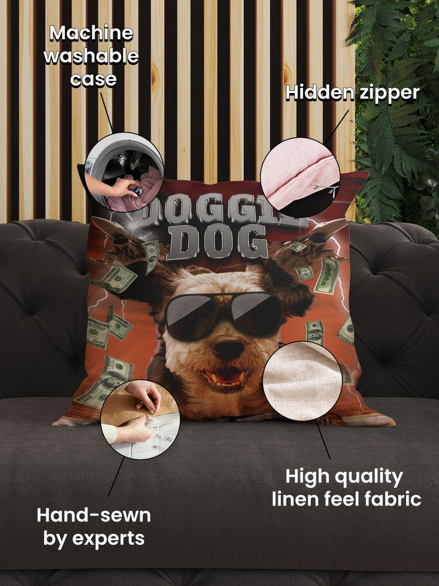 Cash Money Treats - Custom Pet Cushion