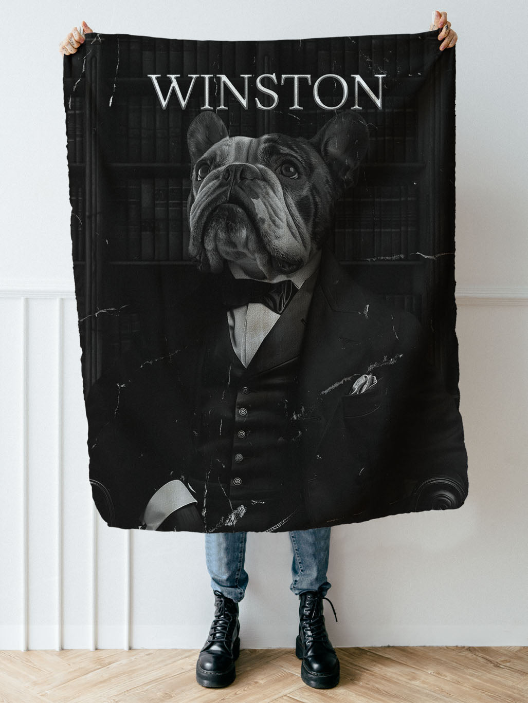 Winston Churchill - Custom Pet Blanket