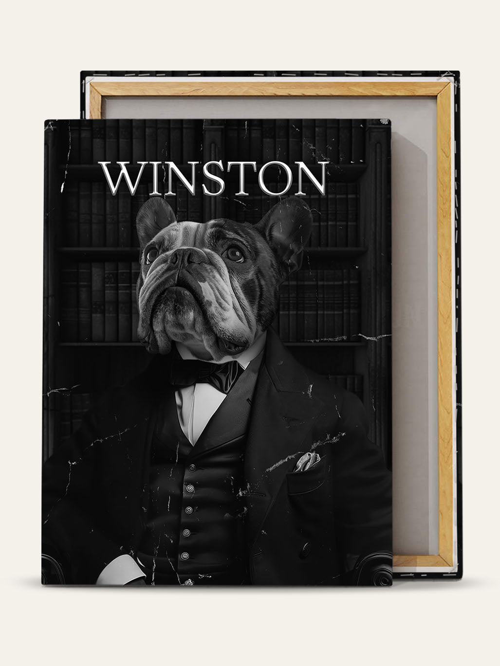 Winston Churchill - Custom Pet Canvas