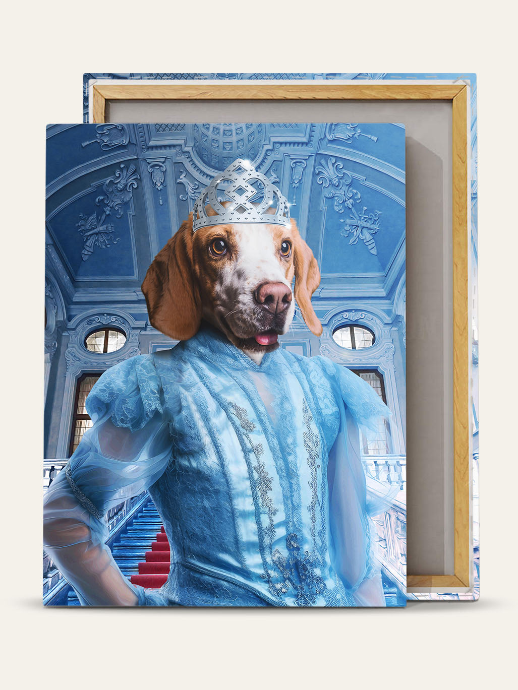 Cinderella – Custom Pet Canvas
