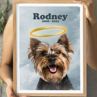 Halo - Custom Memorial Pet Portrait