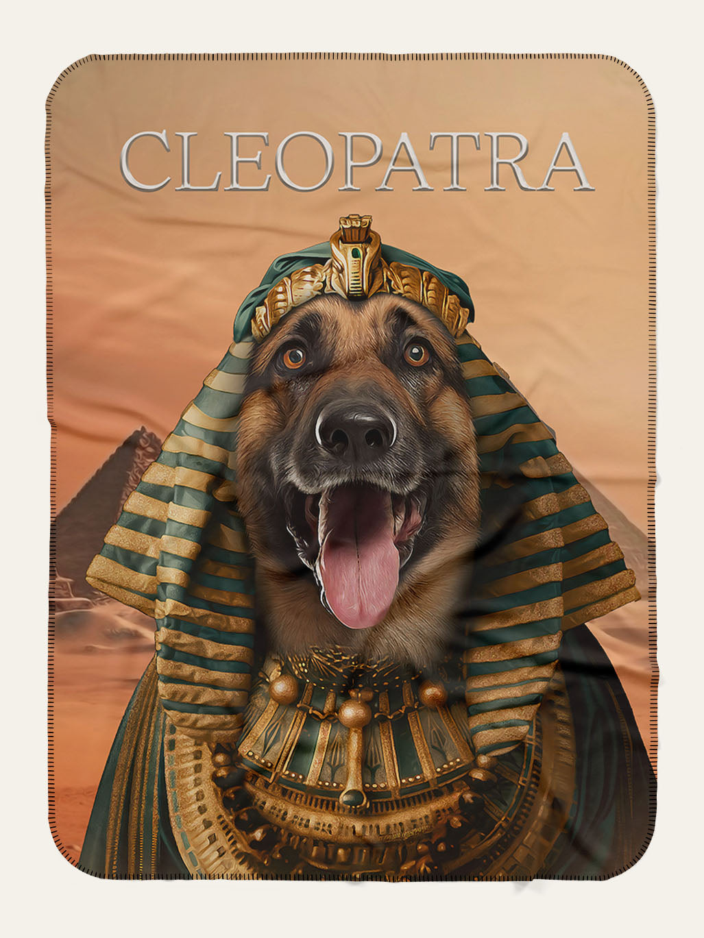 Cleopatra - Custom Pet Blanket