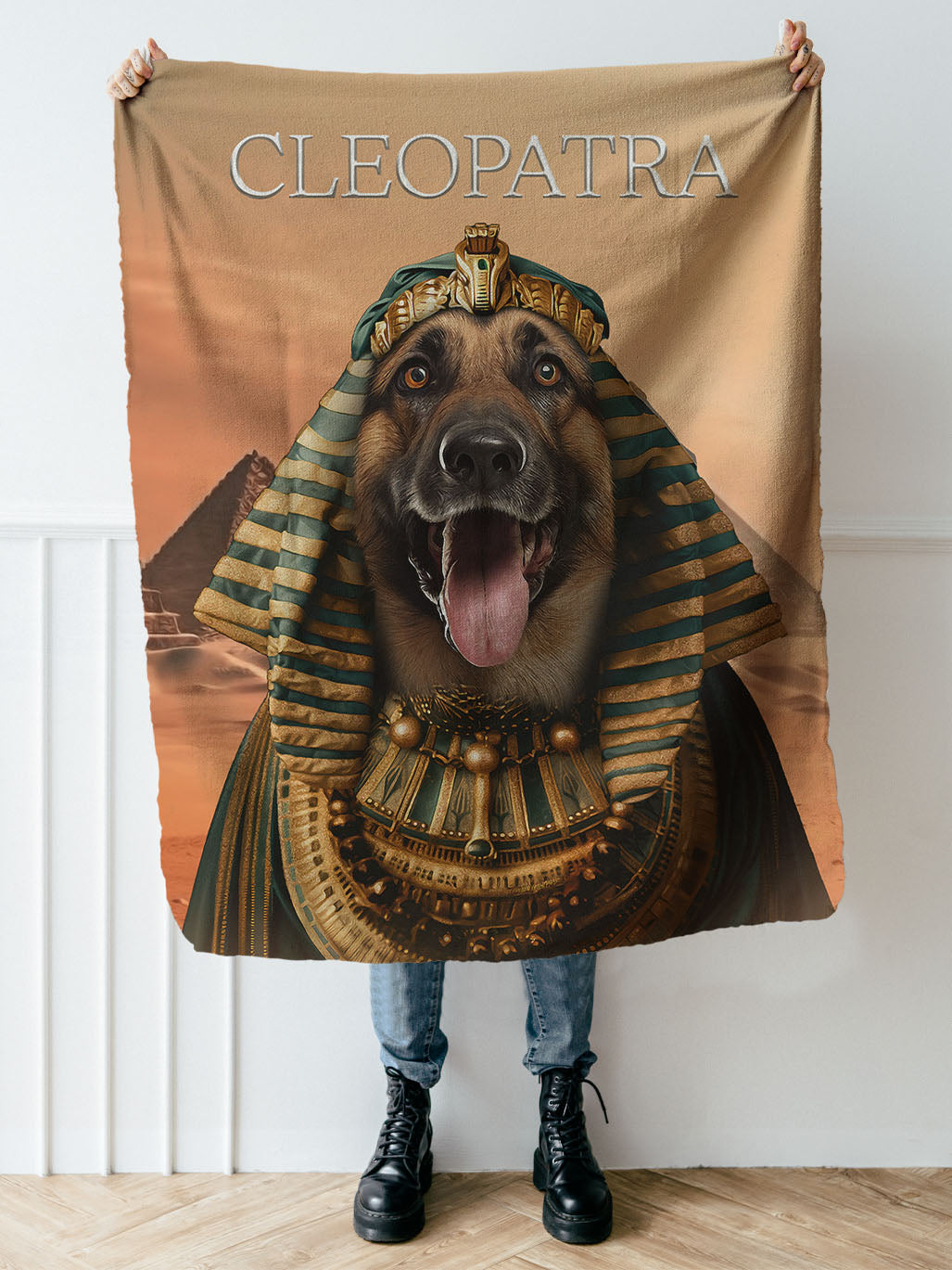 Cleopatra - Custom Pet Blanket