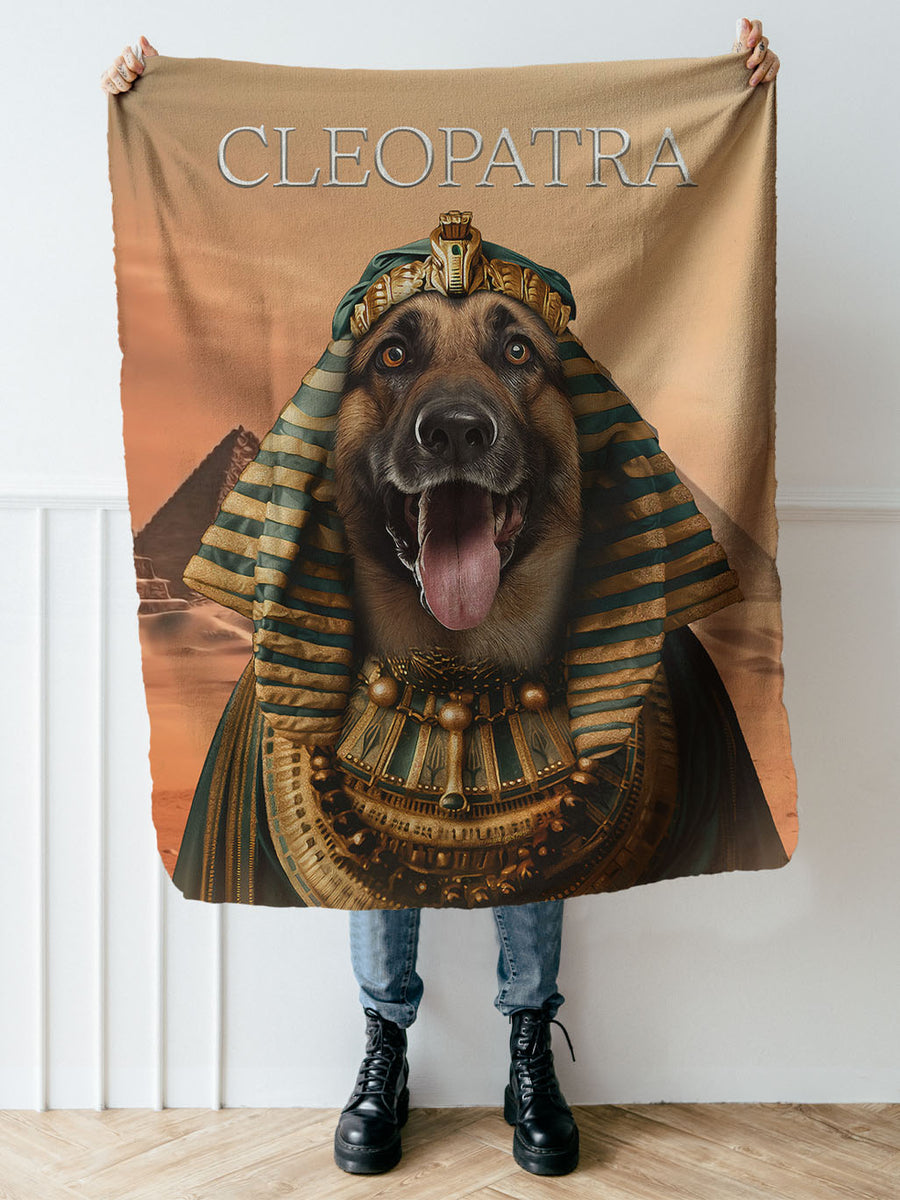 Cleopatra - Custom Pet Blanket