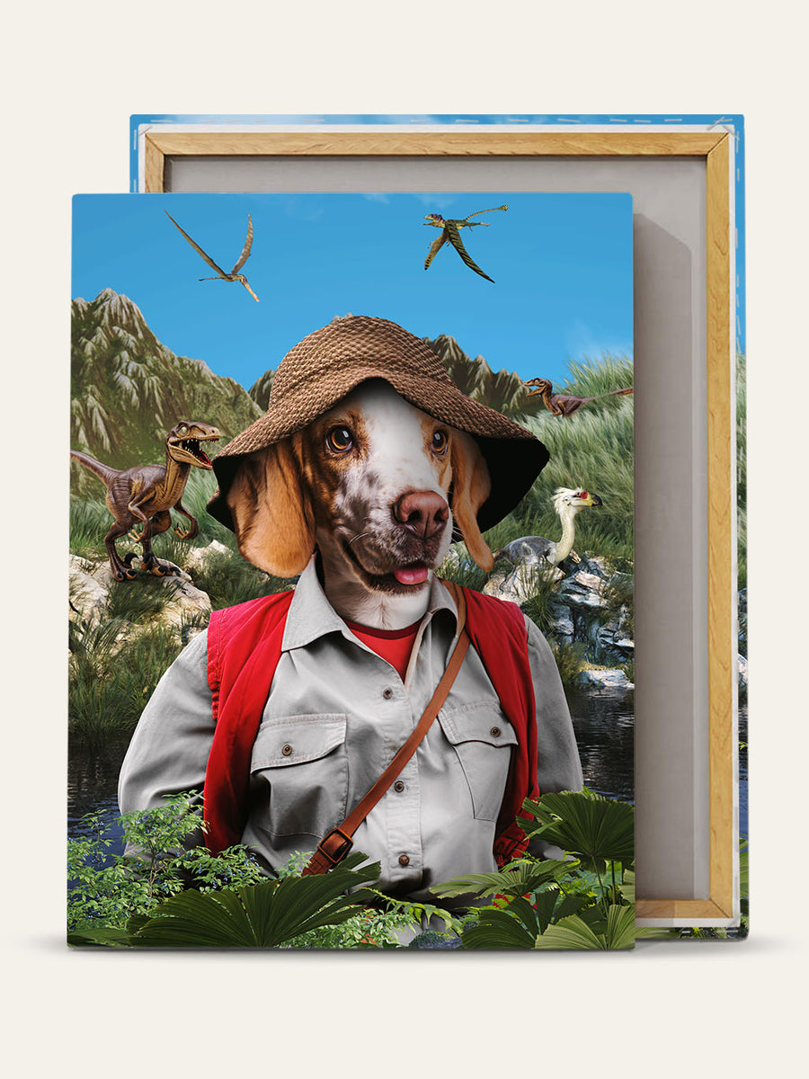 Dino Explorer – Custom Pet Canvas