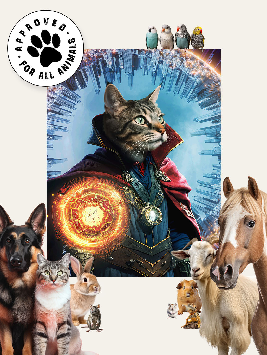 Dr Time – Custom Pet Canvas