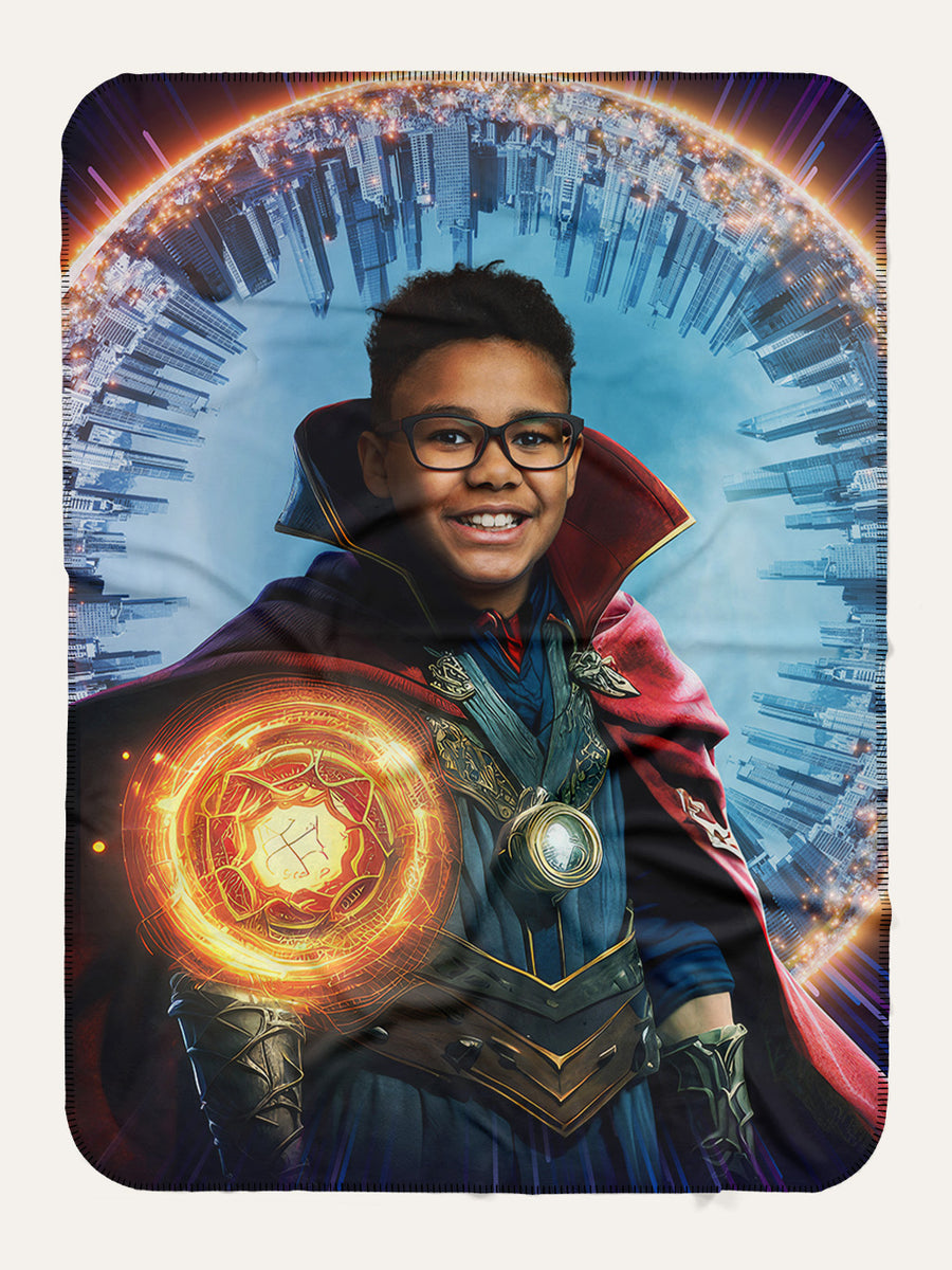 Dr Time - Custom Kids Blanket