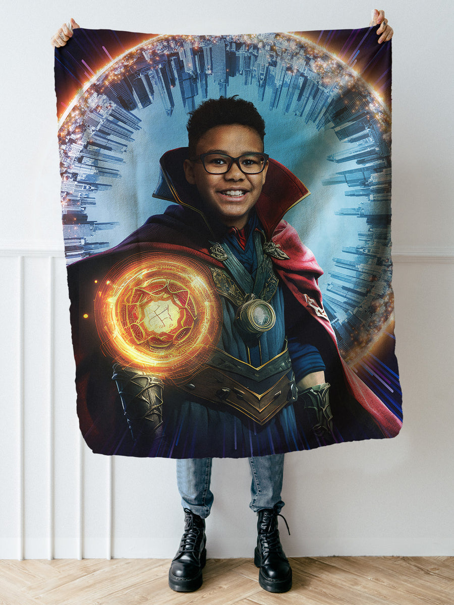 Dr Time - Custom Kids Blanket