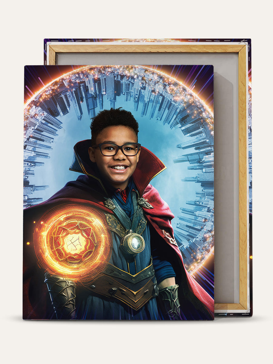 Dr Time - Custom Kids Canvas