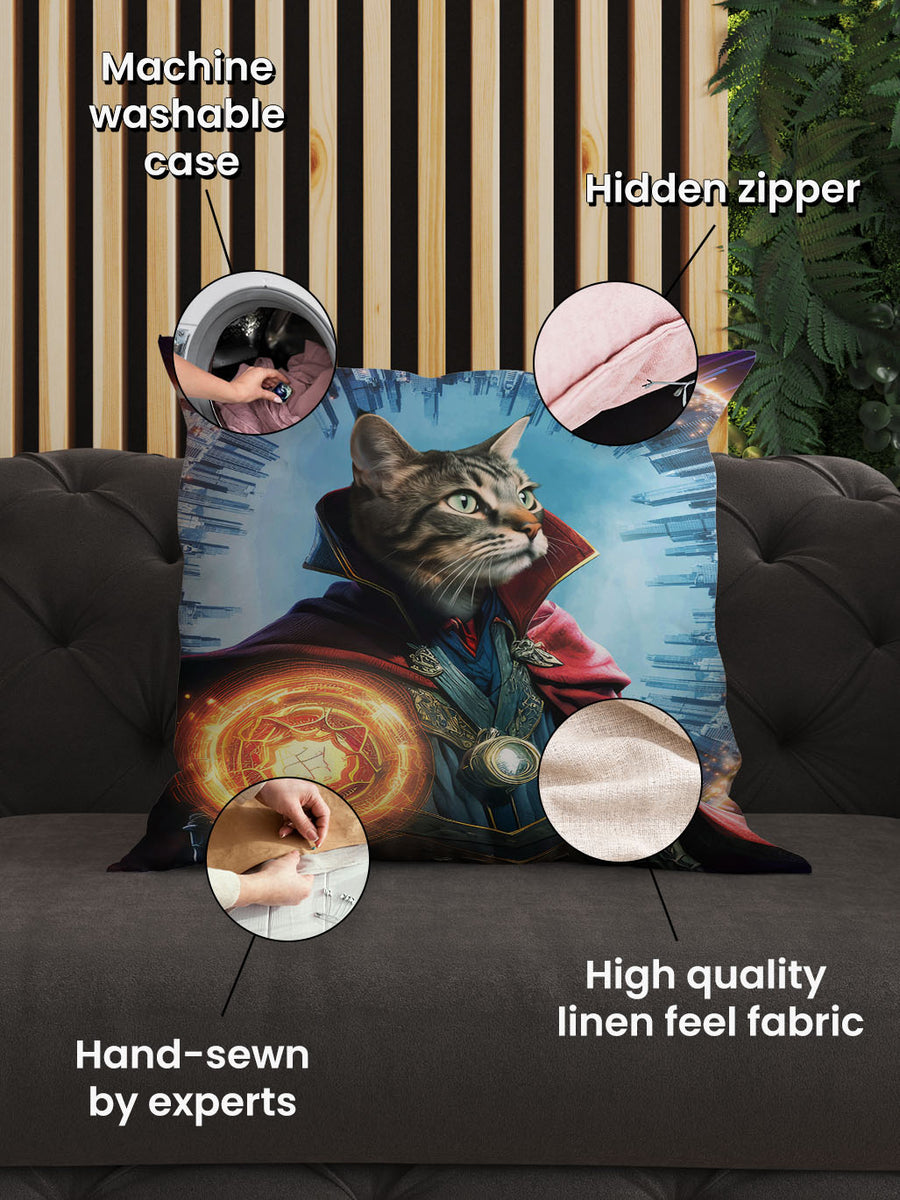 Dr Time - Custom Pet Cushion