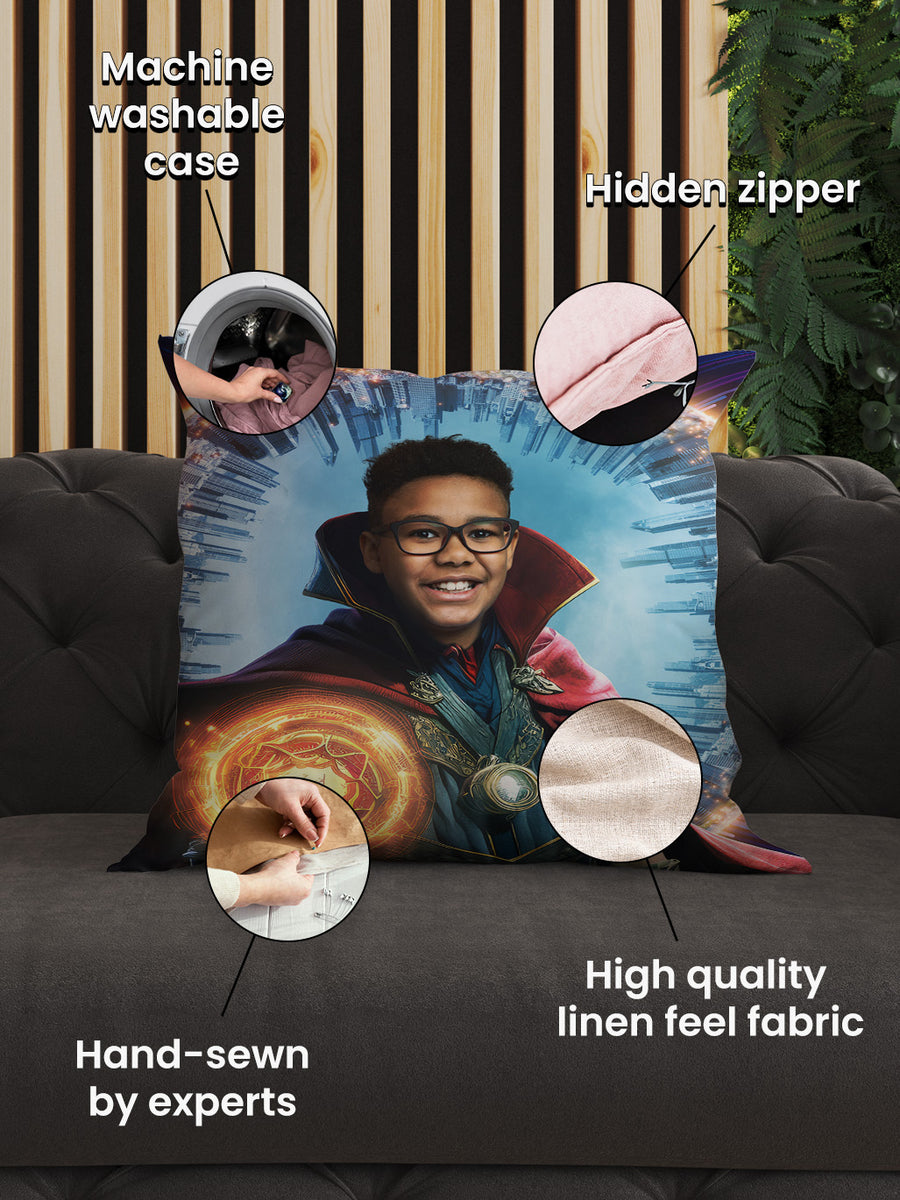 Dr Time - Custom Kids Cushion