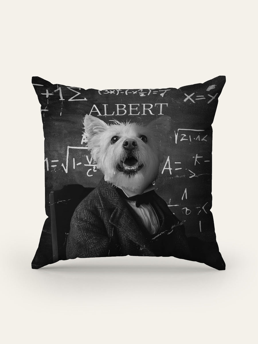 Albert Einstein - Custom Pet Cushion