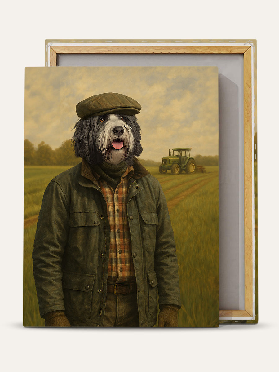The Farmer - Custom Pet Canvas