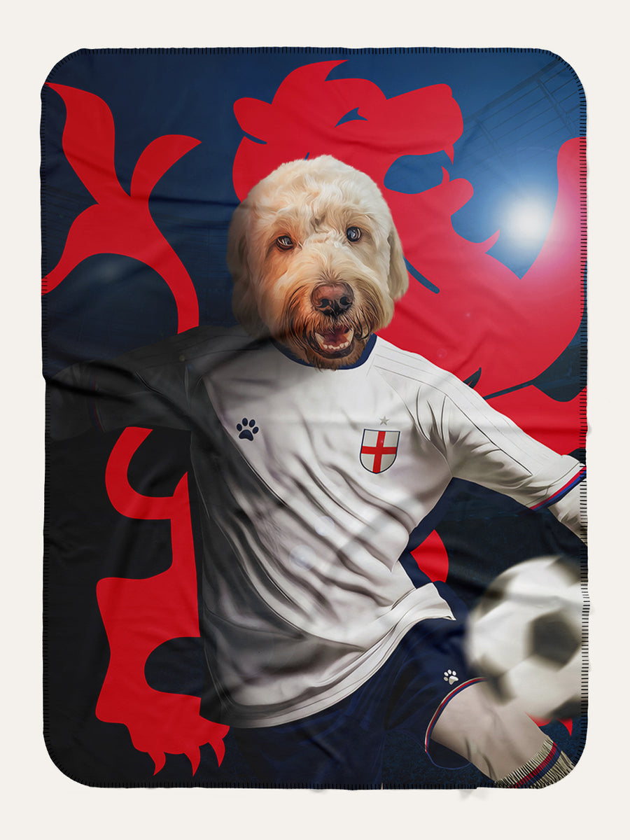 England Player - Custom Pet Blanket