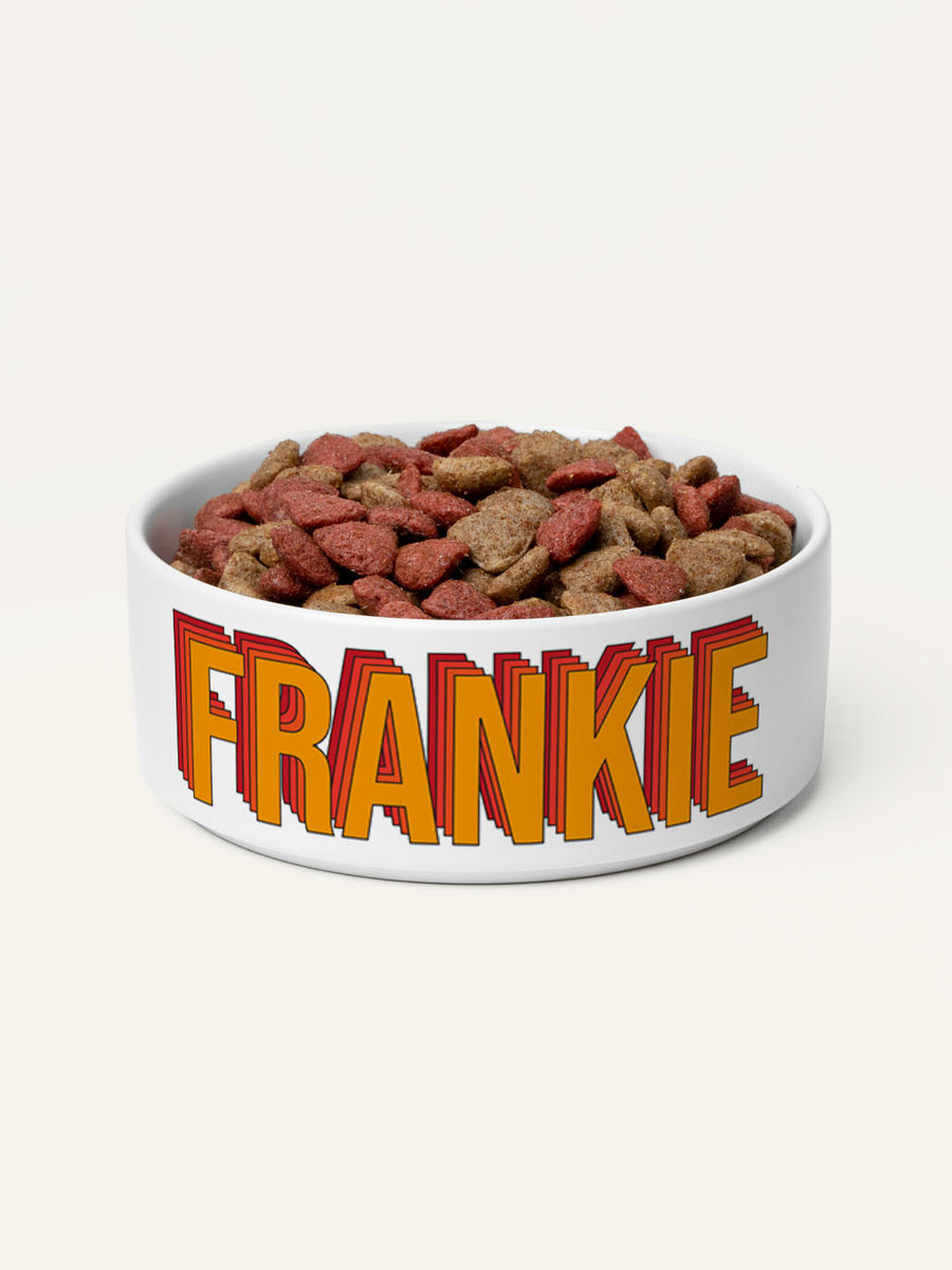 Funky - Personalised Pet Bowl
