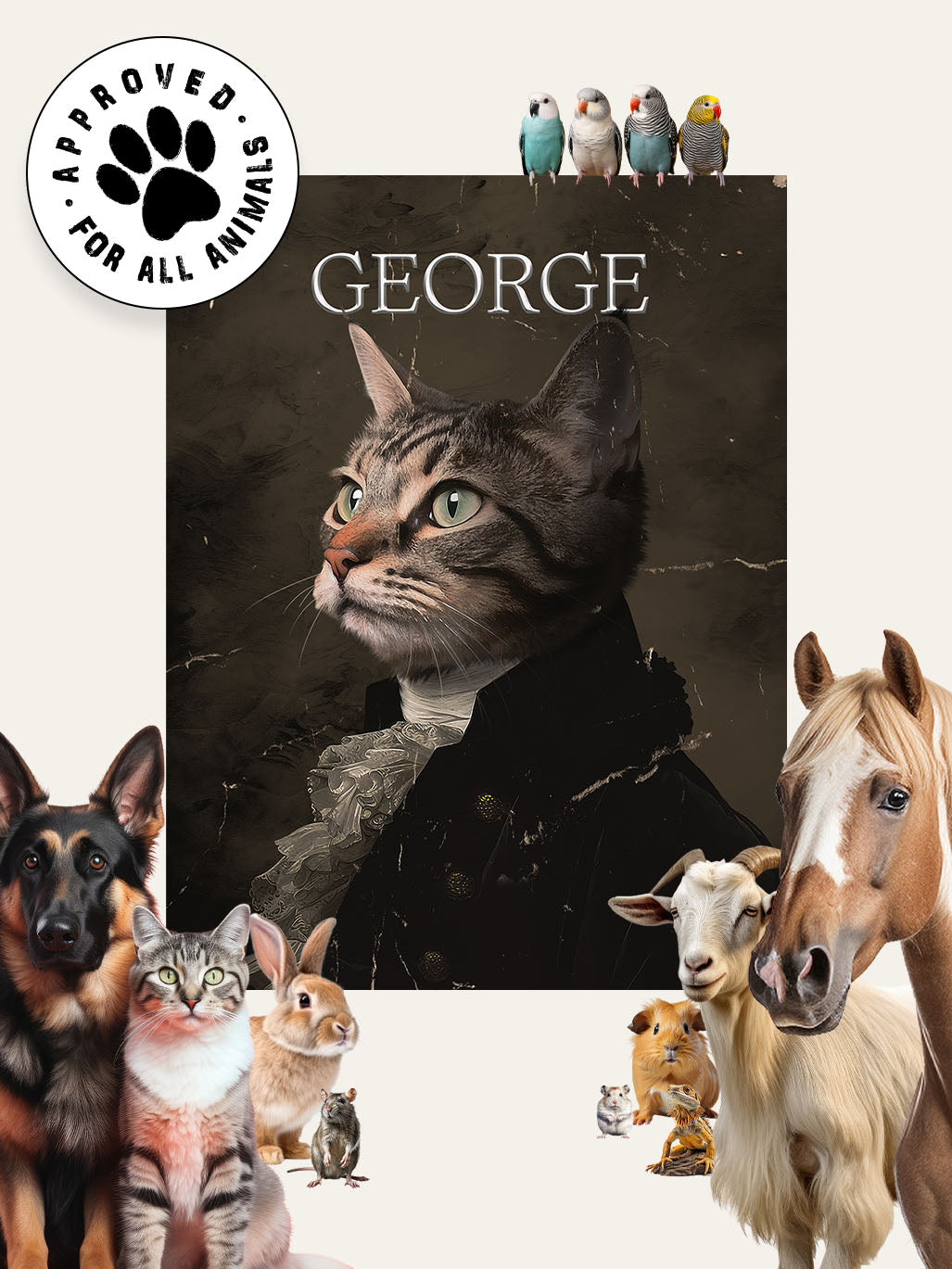 George Washington - Custom Pet Blanket