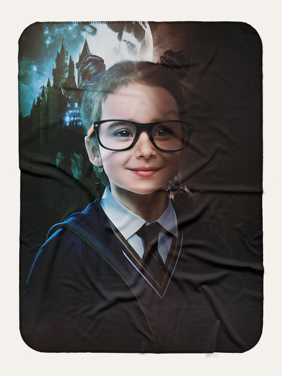 The Young Witch - Custom Kids Blanket